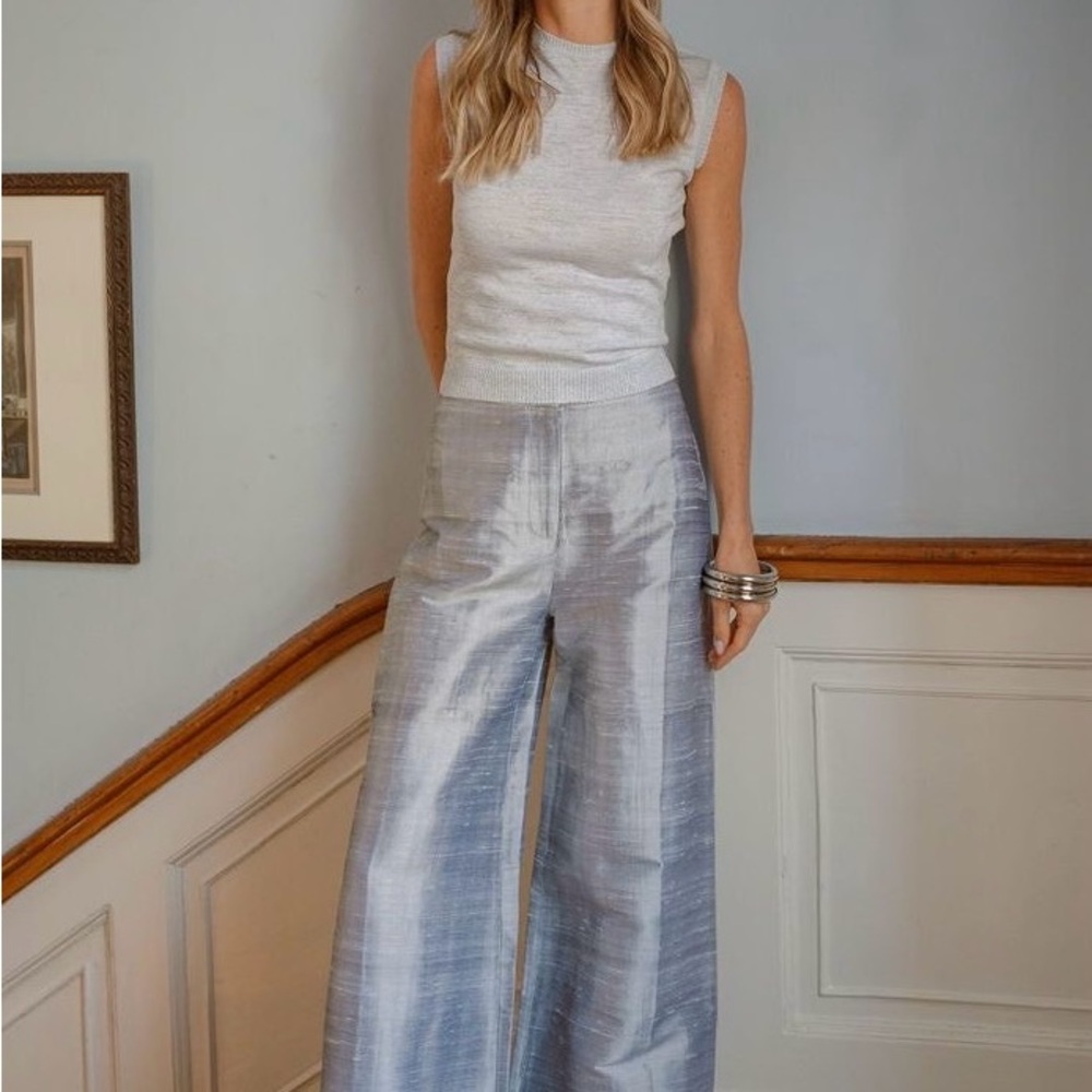 Julia Amory Sold Out Icy Silver Julia Pants